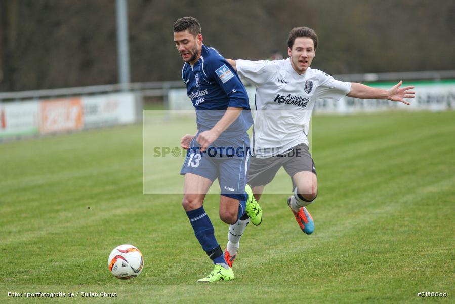 Jeffrey Karl, Felix Walter, 12.03.2016, Fussball, Landesliga Nordwest, TG Höchberg, TSV Karlburg - Bild-ID: 2158866 Jeffrey Karl, Felix Walter, 12.03.2016, Fussball, Landesliga Nordwest, TG Höchberg, TSV Karlburg - Bild-ID: 2158866
