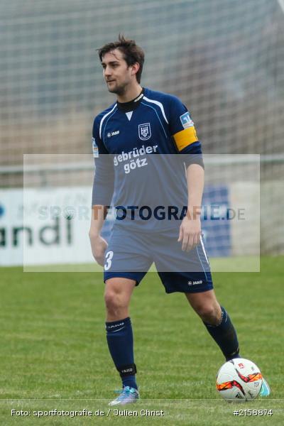 Matthias Grünewald, 12.03.2016, Fussball, Landesliga Nordwest, TG Höchberg, TSV Karlburg - Bild-ID: 2158874 Matthias Grünewald, 12.03.2016, Fussball, Landesliga Nordwest, TG Höchberg, TSV Karlburg - Bild-ID: 2158874