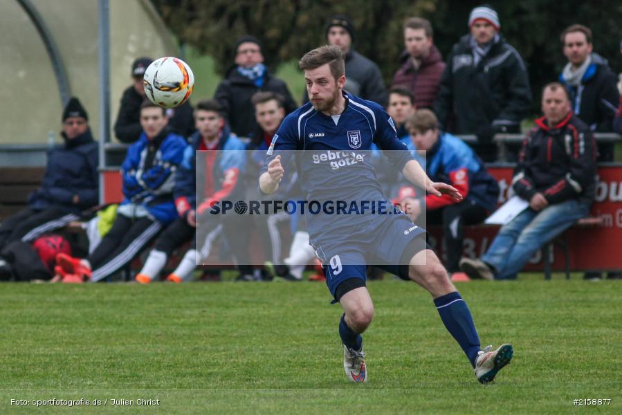 Daniel Woller, 12.03.2016, Fussball, Landesliga Nordwest, TG Höchberg, TSV Karlburg - Bild-ID: 2158877 Daniel Woller, 12.03.2016, Fussball, Landesliga Nordwest, TG Höchberg, TSV Karlburg - Bild-ID: 2158877