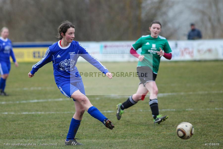 13.03.2016, Kreisliga Frauen, Fussball, FSV Hessenthal / Mespelbrunn, FV Karlstadt - Bild-ID: 2158898