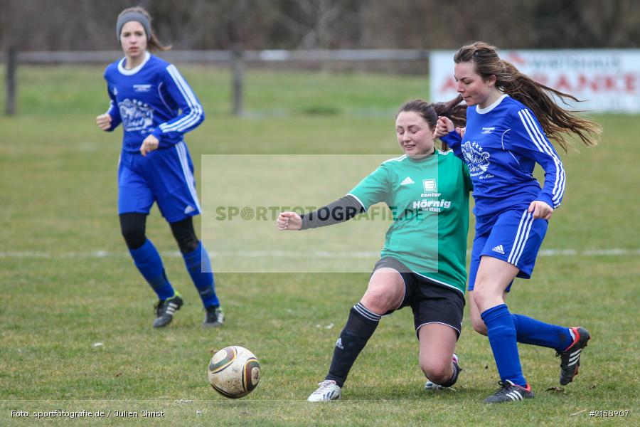 13.03.2016, Kreisliga Frauen, Fussball, FSV Hessenthal / Mespelbrunn, FV Karlstadt - Bild-ID: 2158907