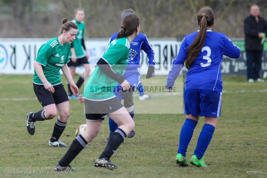 13.03.2016, Kreisliga Frauen, Fussball, FSV Hessenthal / Mespelbrunn, FV Karlstadt - Bild-ID: 2158913