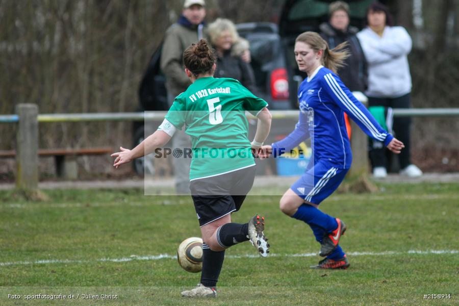 13.03.2016, Kreisliga Frauen, Fussball, FSV Hessenthal / Mespelbrunn, FV Karlstadt - Bild-ID: 2158914