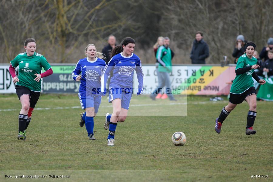 13.03.2016, Kreisliga Frauen, Fussball, FSV Hessenthal / Mespelbrunn, FV Karlstadt - Bild-ID: 2158920