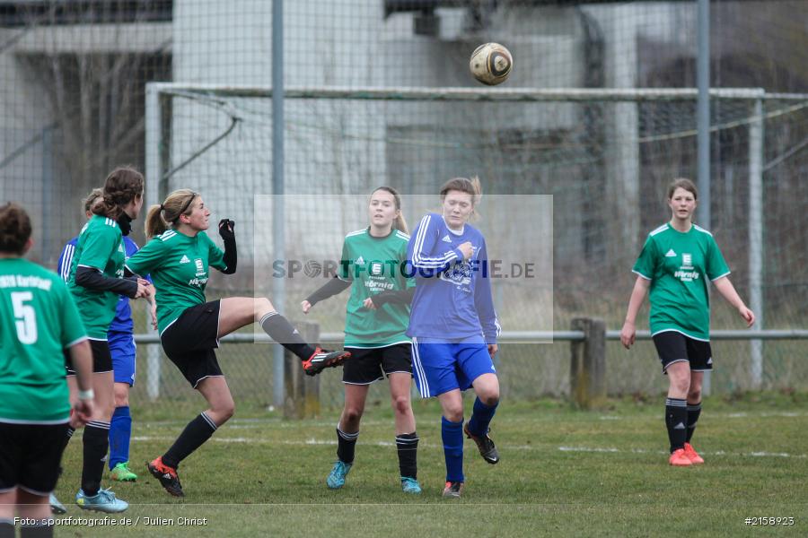 13.03.2016, Kreisliga Frauen, Fussball, FSV Hessenthal / Mespelbrunn, FV Karlstadt - Bild-ID: 2158923
