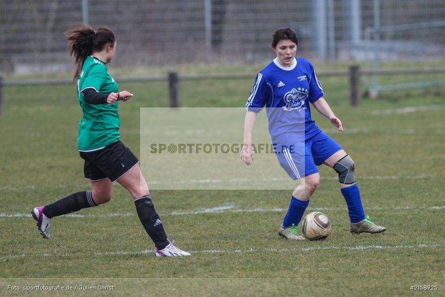 13.03.2016, Kreisliga Frauen, Fussball, FSV Hessenthal / Mespelbrunn, FV Karlstadt - Bild-ID: 2158925