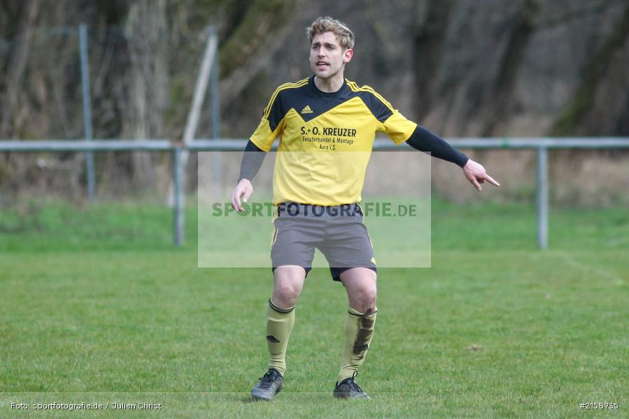 Timo Rützel, Obersinn, 13.03.2016, Derby, BSC Aura, FV Mittelsinn/Obersinn - Bild-ID: 2158935