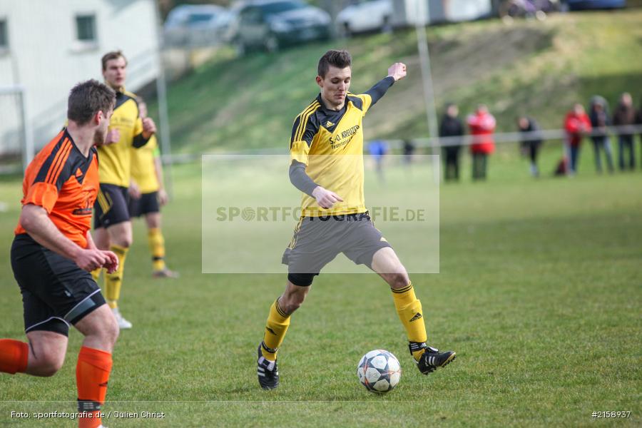 Robin Schindler, Obersinn, 13.03.2016, Derby, BSC Aura, FV Mittelsinn/Obersinn - Bild-ID: 2158937