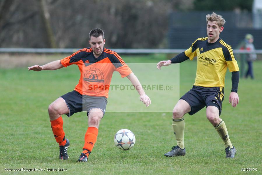 Timo Rützel, Christian Paul, Obersinn, 13.03.2016, Derby, BSC Aura, FV Mittelsinn/Obersinn - Bild-ID: 2158950