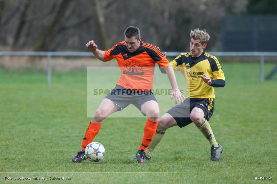 Christian Paul, Timo Rützel, Obersinn, 13.03.2016, Derby, BSC Aura, FV Mittelsinn/Obersinn - Bild-ID: 2158952