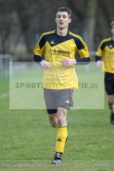 Robin Schindler, Obersinn, 13.03.2016, Derby, BSC Aura, FV Mittelsinn/Obersinn - Bild-ID: 2158962