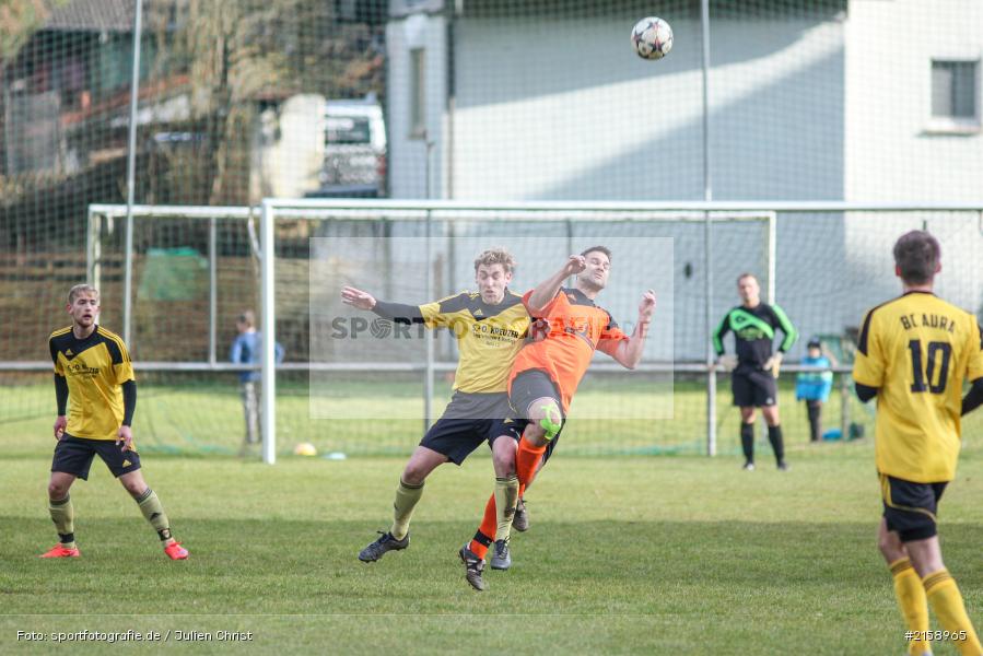 Christian Weikinger, Timo Rützel, Obersinn, 13.03.2016, Derby, BSC Aura, FV Mittelsinn/Obersinn - Bild-ID: 2158965