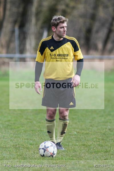 Timo Rützel, Obersinn, 13.03.2016, Derby, BSC Aura, FV Mittelsinn/Obersinn - Bild-ID: 2158972