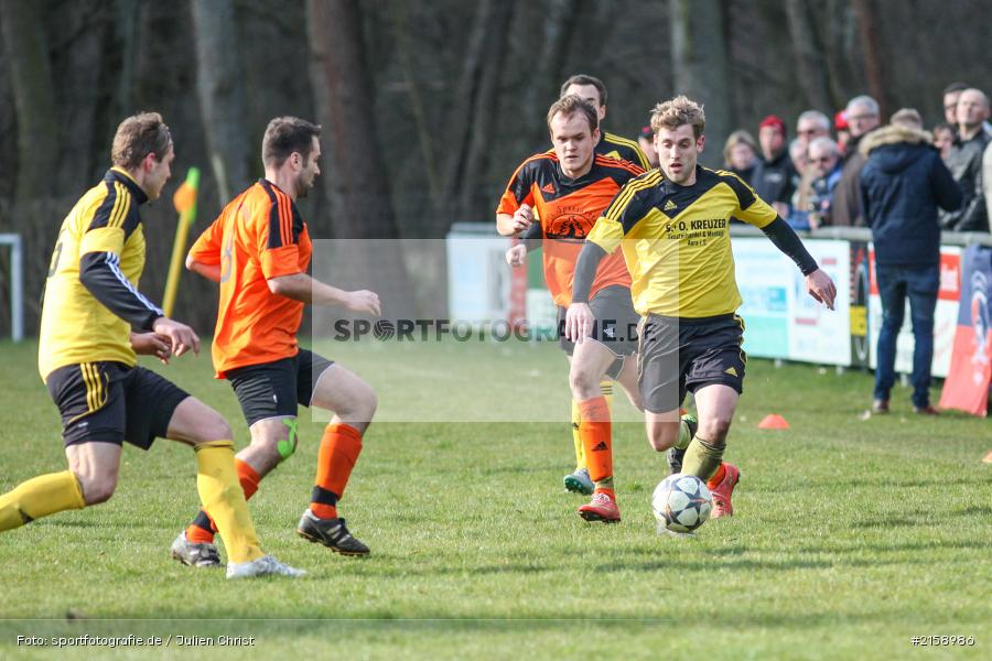 Sven Ullrich, Timo Rützel, Obersinn, 13.03.2016, Derby, BSC Aura, FV Mittelsinn/Obersinn - Bild-ID: 2158986