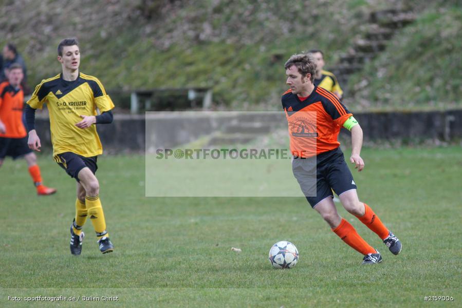 Thorben Herget, Obersinn, 13.03.2016, Derby, BSC Aura, FV Mittelsinn/Obersinn - Bild-ID: 2159006