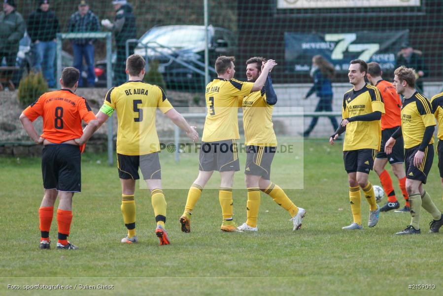 Jannik Stenglein, Obersinn, 13.03.2016, Derby, BSC Aura, FV Mittelsinn/Obersinn - Bild-ID: 2159010