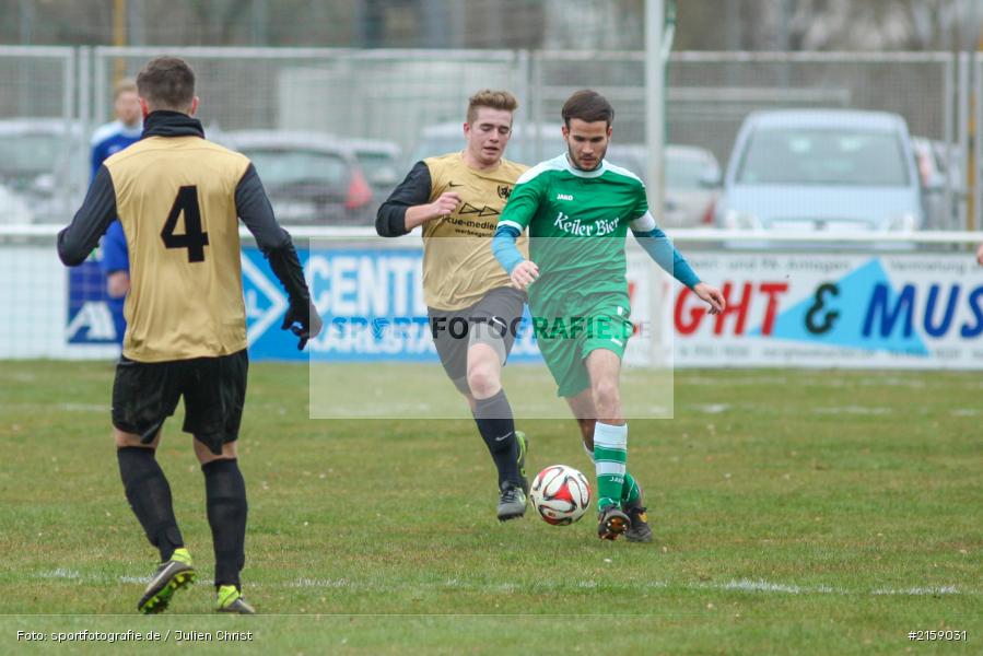 Johannes Heinickel, William Vielwerth, 20.03.2016, Fussball, Kreisliga Würzburg, SV Waldbrunn, FV Karlstadt - Bild-ID: 2159031
