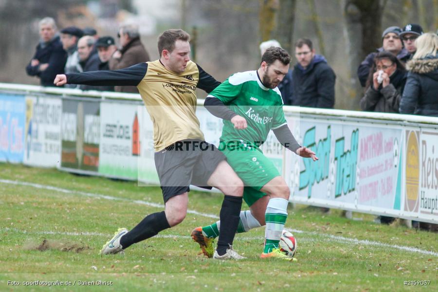 Holger Bauerfeind, Frederik Lanny, 20.03.2016, Fussball, Kreisliga Würzburg, SV Waldbrunn, FV Karlstadt - Bild-ID: 2159037