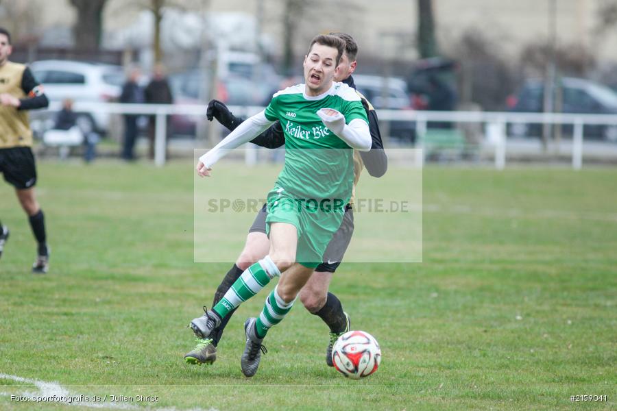 Felix Schrauth, Michael Winkler, 20.03.2016, Fussball, Kreisliga Würzburg, SV Waldbrunn, FV Karlstadt - Bild-ID: 2159041