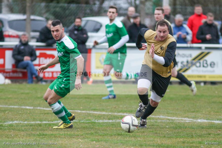 Atilla Aydogdu, Sebastian Kemmerzell, 20.03.2016, Fussball, Kreisliga Würzburg, SV Waldbrunn, FV Karlstadt - Bild-ID: 2159051