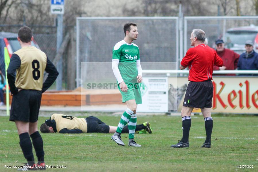 FC Hopferstadt, Michael Winkler, Norbert Karl, 20.03.2016, Fussball, Kreisliga Würzburg, SV Waldbrunn, FV Karlstadt - Bild-ID: 2159062