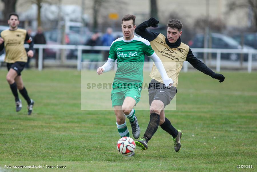 Felix Schrauth, Michael Winkler, 20.03.2016, Fussball, Kreisliga Würzburg, SV Waldbrunn, FV Karlstadt - Bild-ID: 2159088 Felix Schrauth, Michael Winkler, 20.03.2016, Fussball, Kreisliga Würzburg, SV Waldbrunn, FV Karlstadt - Bild-ID: 2159088