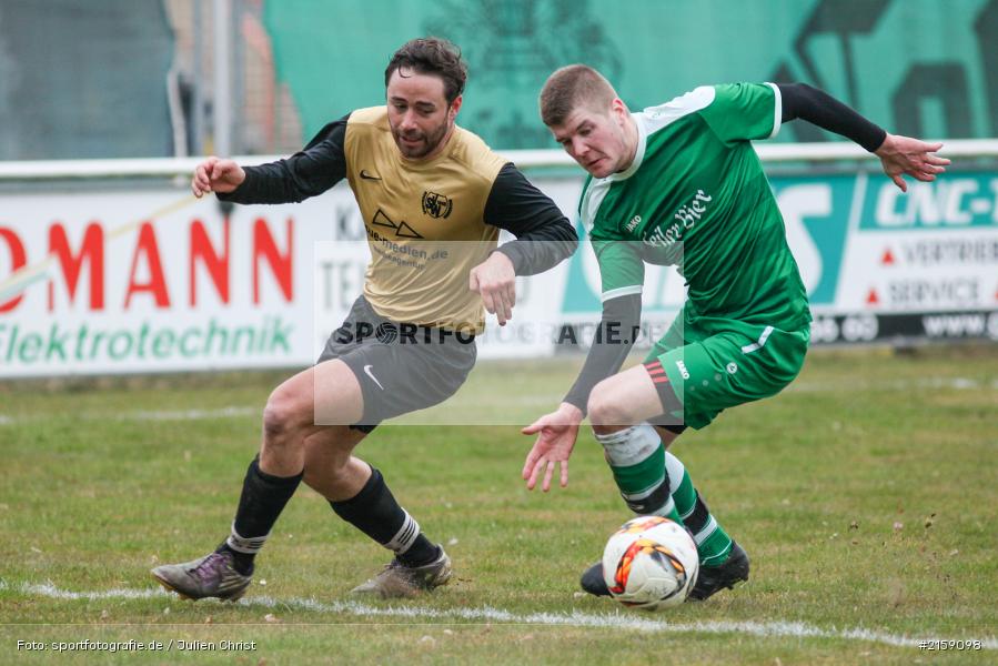 Johannes Albert, Alexander Elias, 20.03.2016, Fussball, Kreisliga Würzburg, SV Waldbrunn, FV Karlstadt - Bild-ID: 2159098