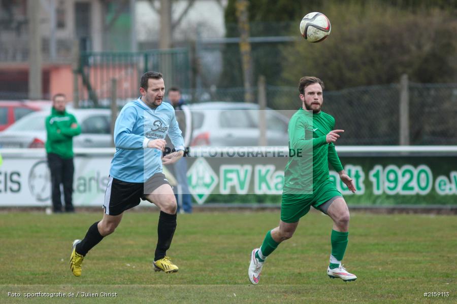 Benedikt Schrödl, Christoph Klose, 20.03.2016, B-Klasse, Fussball, FV Maintal II, FV Karlstadt II - Bild-ID: 2159113