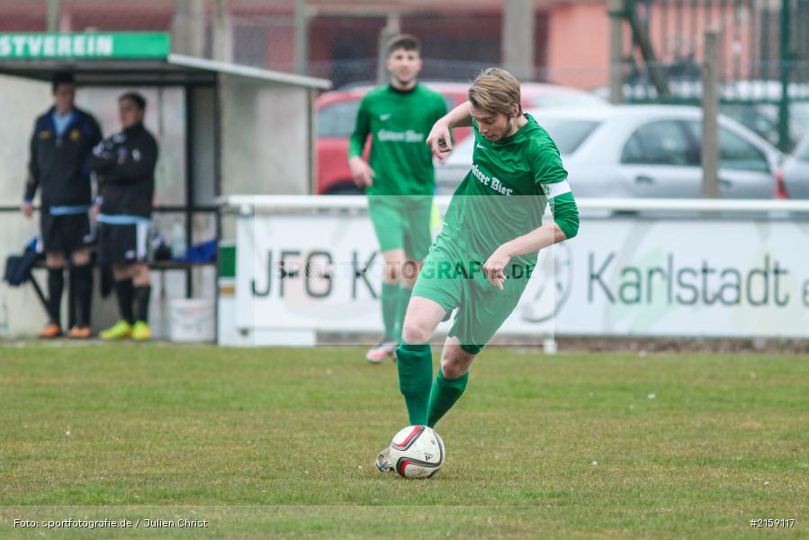 Sebastian Leisgang, 20.03.2016, B-Klasse, Fussball, FV Maintal II, FV Karlstadt II - Bild-ID: 2159117