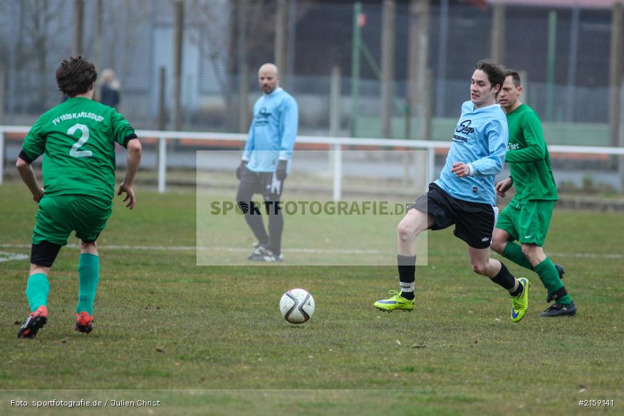 Felix Ehrbar, Stefan Gerhardt, 20.03.2016, B-Klasse, Fussball, FV Maintal II, FV Karlstadt II - Bild-ID: 2159141