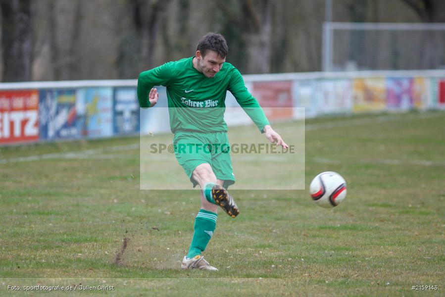 Sascha Hartung, 20.03.2016, B-Klasse, Fussball, FV Maintal II, FV Karlstadt II - Bild-ID: 2159143