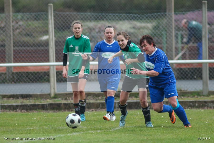 Christine Scheidt, Ann Kathrin Sauer, 26.03.2016, Frauen, Fussball, VfR Großostheim, FV Karlstadt - Bild-ID: 2159149