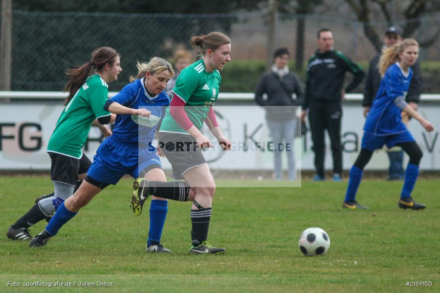 Lisa Steinbach, Heike Seitz, 26.03.2016, Frauen, Fussball, VfR Großostheim, FV Karlstadt - Bild-ID: 2159150