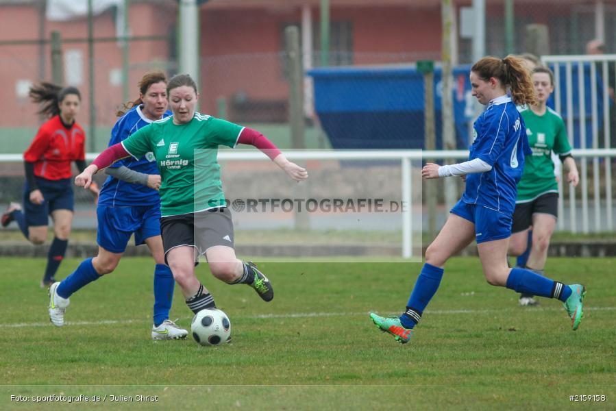 Sabrina Seitz, Lisa Steinbach, 26.03.2016, Frauen, Fussball, VfR Großostheim, FV Karlstadt - Bild-ID: 2159158 Sabrina Seitz, Lisa Steinbach, 26.03.2016, Frauen, Fussball, VfR Großostheim, FV Karlstadt - Bild-ID: 2159158
