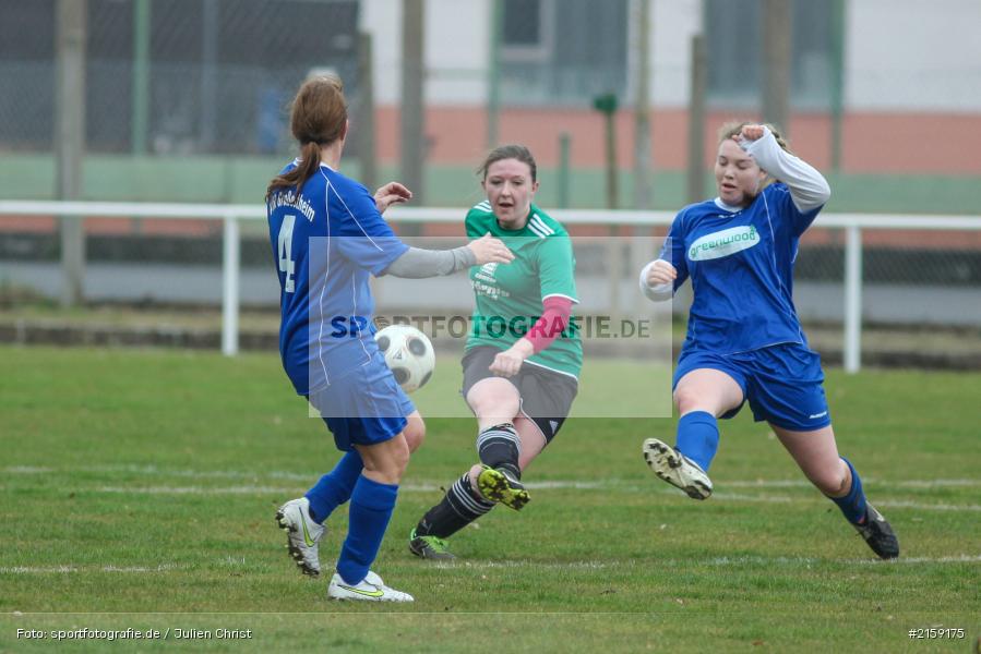 Anna Berninger, Lisa Steinbach, 26.03.2016, Frauen, Fussball, VfR Großostheim, FV Karlstadt - Bild-ID: 2159175