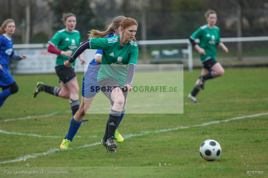 Charlotte Knoche, Pia Gehrsitz, 26.03.2016, Frauen, Fussball, VfR Großostheim, FV Karlstadt - Bild-ID: 2159180