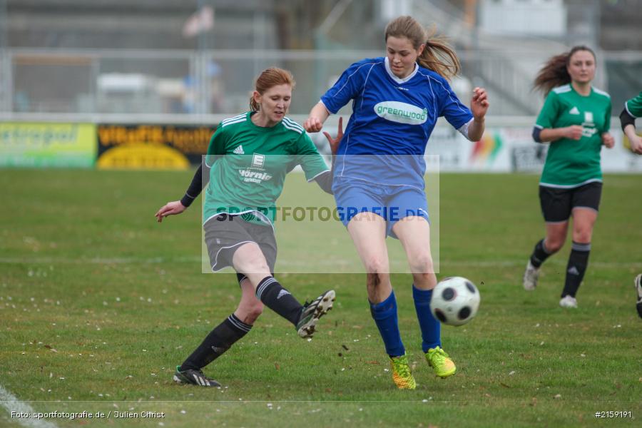 Charlotte Knoche, Pia Gehrsitz, 26.03.2016, Frauen, Fussball, VfR Großostheim, FV Karlstadt - Bild-ID: 2159191 Charlotte Knoche, Pia Gehrsitz, 26.03.2016, Frauen, Fussball, VfR Großostheim, FV Karlstadt - Bild-ID: 2159191