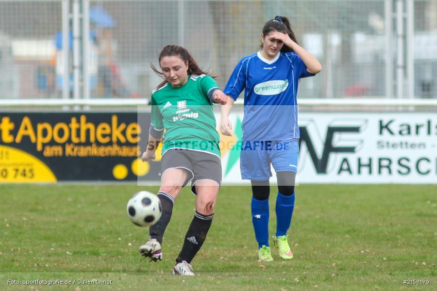 Ina Maisler, Eronida Beqiraj, 26.03.2016, Frauen, Fussball, VfR Großostheim, FV Karlstadt - Bild-ID: 2159196