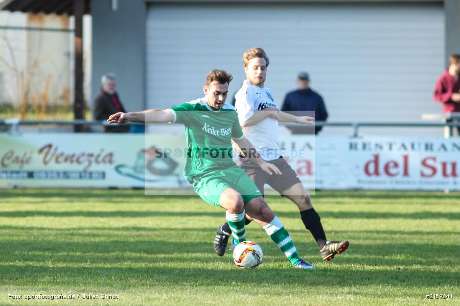Lukas Ehrenfels, Dominik Höfling, 26.03.2016, Kreisliga Würzburg, Fussball, FV Karlstadt, TSV Karlburg II - Bild-ID: 2159241