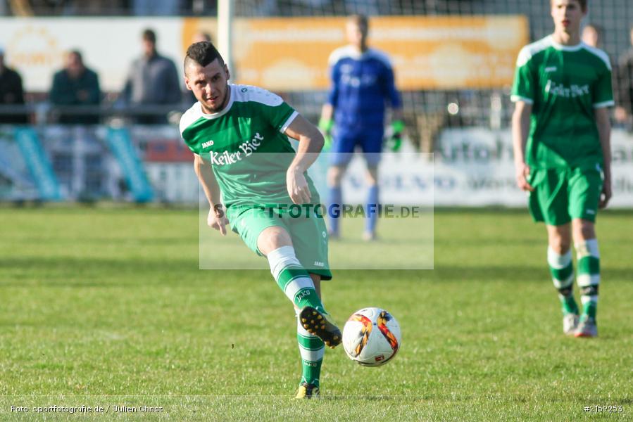 Atilla Aydogdu, 26.03.2016, Kreisliga Würzburg, Fussball, FV Karlstadt, TSV Karlburg II - Bild-ID: 2159253