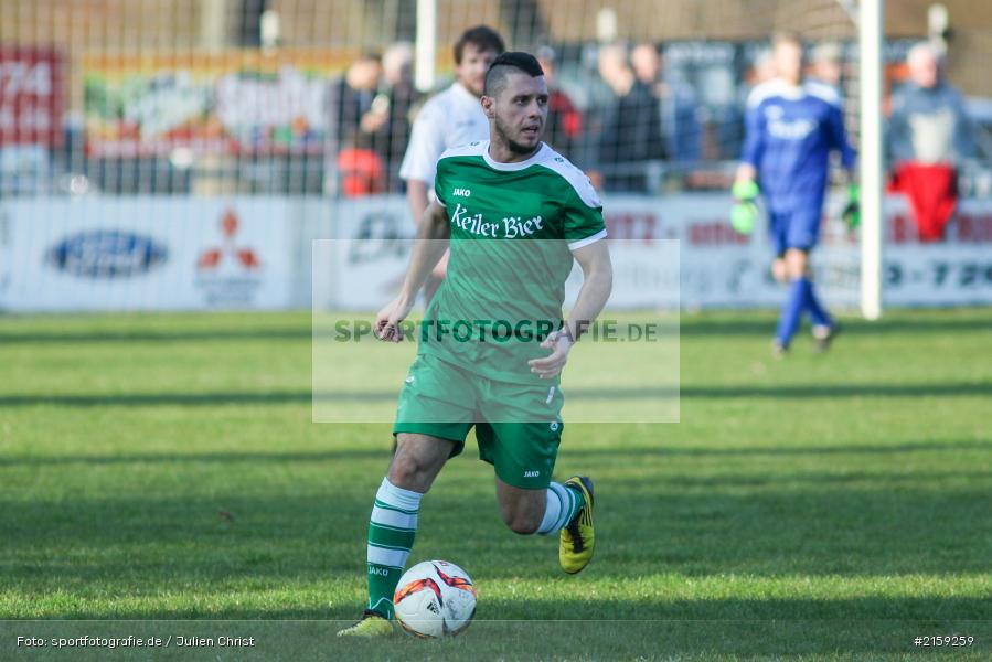 Atilla Aydogdu, 26.03.2016, Kreisliga Würzburg, Fussball, FV Karlstadt, TSV Karlburg II - Bild-ID: 2159259 Atilla Aydogdu, 26.03.2016, Kreisliga Würzburg, Fussball, FV Karlstadt, TSV Karlburg II - Bild-ID: 2159259