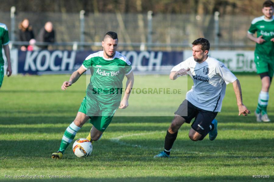 Johannes Gold, Atilla Aydogdu, 26.03.2016, Kreisliga Würzburg, Fussball, FV Karlstadt, TSV Karlburg II - Bild-ID: 2159285 Johannes Gold, Atilla Aydogdu, 26.03.2016, Kreisliga Würzburg, Fussball, FV Karlstadt, TSV Karlburg II - Bild-ID: 2159285