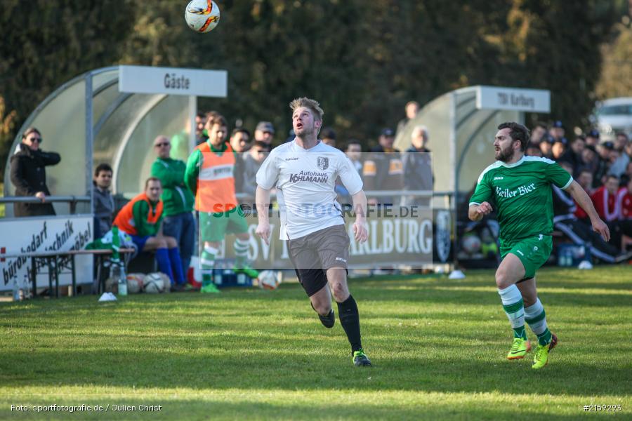 Felix Gold, Holger Bauerfeind, 26.03.2016, Kreisliga Würzburg, Fussball, FV Karlstadt, TSV Karlburg II - Bild-ID: 2159293 Felix Gold, Holger Bauerfeind, 26.03.2016, Kreisliga Würzburg, Fussball, FV Karlstadt, TSV Karlburg II - Bild-ID: 2159293