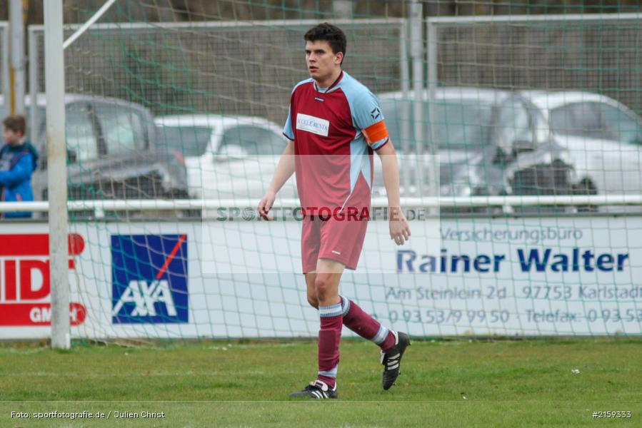 Nicolai Zull, Karlstadt, 28.03.2016, Totopokal Kreis Würzburg, TSV Retzbach, FV Karlstadt - Bild-ID: 2159333