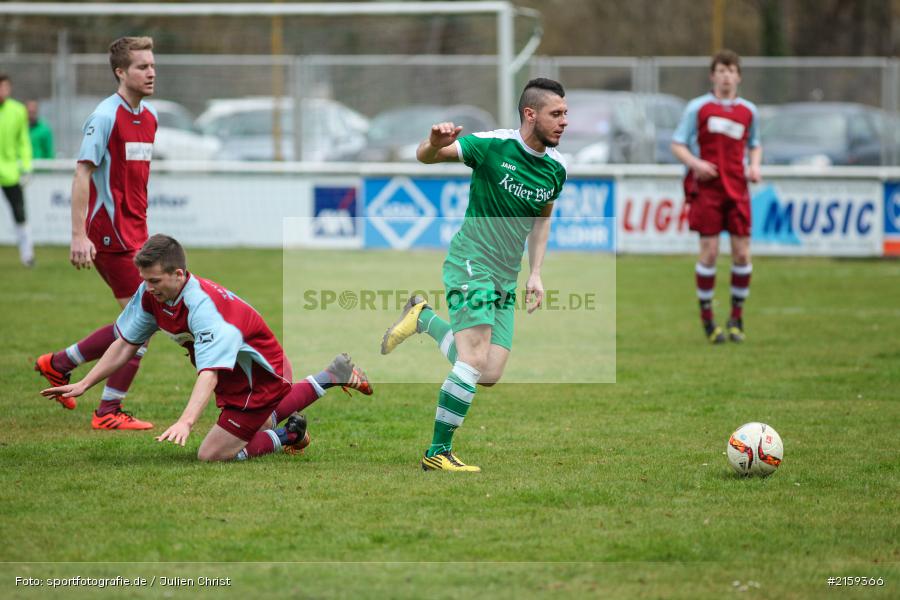 Atilla Aydogdu, Tobias Hehrlein, Karlstadt, 28.03.2016, Totopokal Kreis Würzburg, TSV Retzbach, FV Karlstadt - Bild-ID: 2159366 Atilla Aydogdu, Tobias Hehrlein, Karlstadt, 28.03.2016, Totopokal Kreis Würzburg, TSV Retzbach, FV Karlstadt - Bild-ID: 2159366