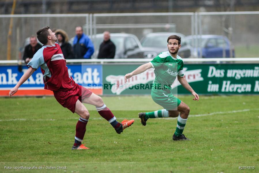 William Vielwerth, Tobias Hehrlein, Karlstadt, 28.03.2016, Totopokal Kreis Würzburg, TSV Retzbach, FV Karlstadt - Bild-ID: 2159370