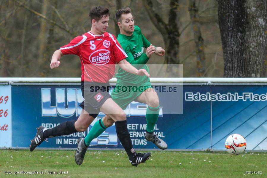 Michael Winkler, Andre Hoefer, 28.03.2016, B-Klasse, Fussball, DJK Retzstadt II, FV Karlstadt II - Bild-ID: 2159382 Michael Winkler, Andre Hoefer, 28.03.2016, B-Klasse, Fussball, DJK Retzstadt II, FV Karlstadt II - Bild-ID: 2159382
