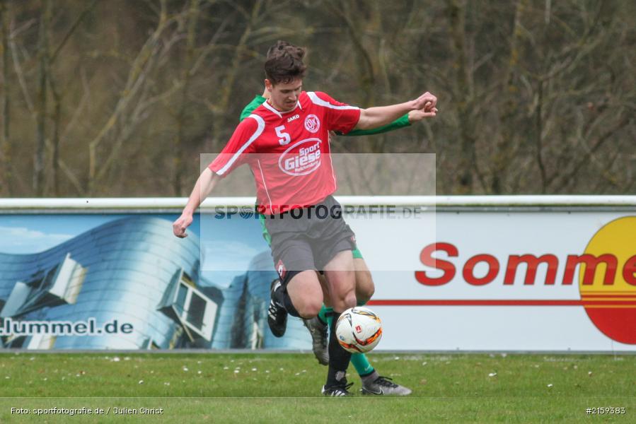 Michael Winkler, Andre Hoefer, 28.03.2016, B-Klasse, Fussball, DJK Retzstadt II, FV Karlstadt II - Bild-ID: 2159383 Michael Winkler, Andre Hoefer, 28.03.2016, B-Klasse, Fussball, DJK Retzstadt II, FV Karlstadt II - Bild-ID: 2159383