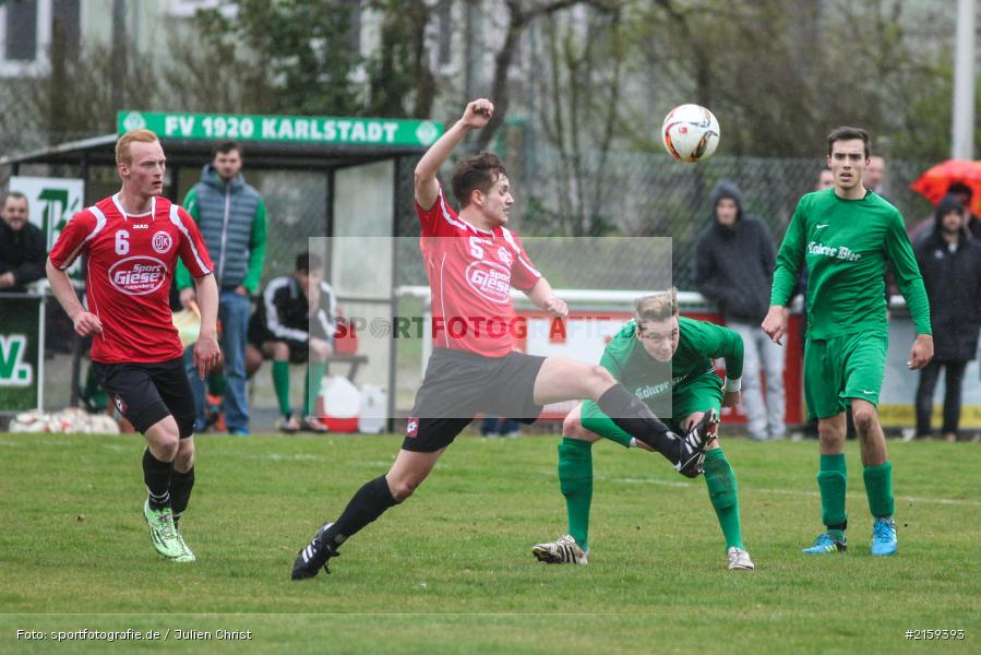 Sebastian Leisgang, Andre Hoefer, 28.03.2016, B-Klasse, Fussball, DJK Retzstadt II, FV Karlstadt II - Bild-ID: 2159393 Sebastian Leisgang, Andre Hoefer, 28.03.2016, B-Klasse, Fussball, DJK Retzstadt II, FV Karlstadt II - Bild-ID: 2159393