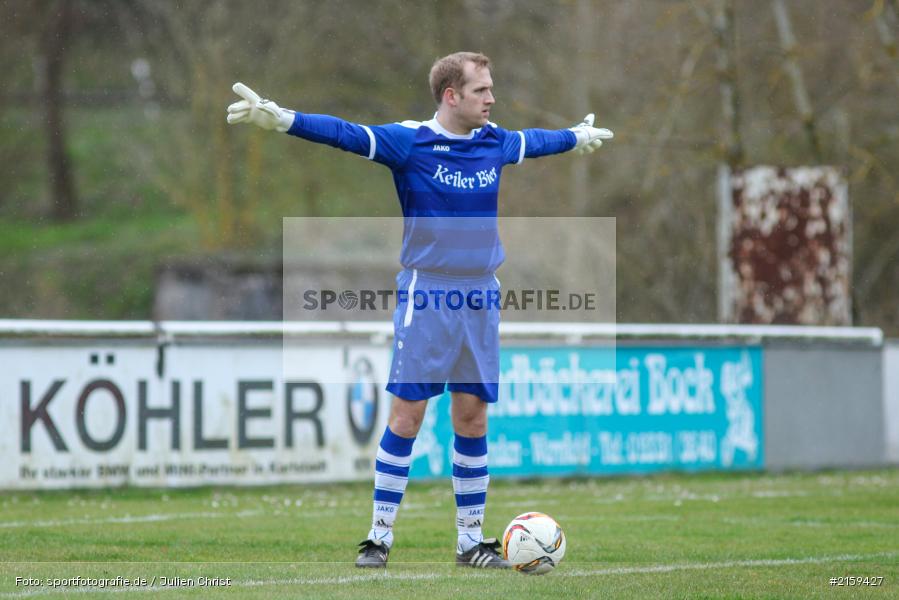 Christoph Keller, 28.03.2016, B-Klasse, Fussball, DJK Retzstadt II, FV Karlstadt II - Bild-ID: 2159427